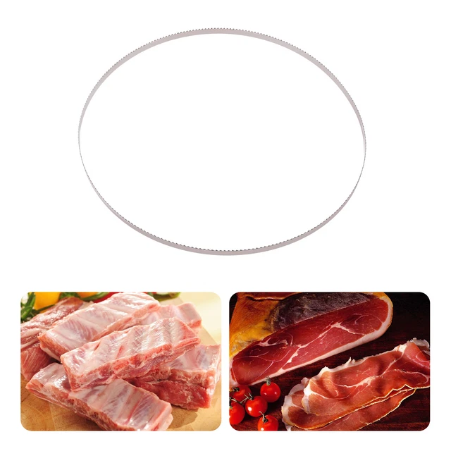 1650mm×0.56mm x W16mm 5pcs 4TPI Band Saw Blade Endless Meat Bone Butcher Cutter
