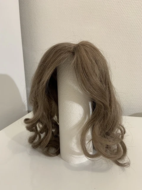 Belle Perruque Naturelle Pour Poupee Ancienne Jumeau, Bru, Steiner, Sfbj, T.12