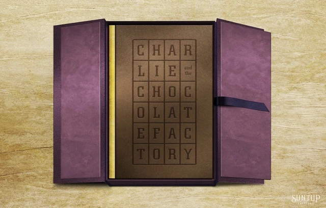 Suntup Editions Charlie and The Chocolate Factory Numbered Signed With Extras HB