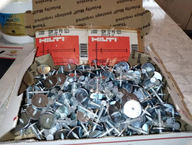 Hilti Sdm 32 P8 S23 Cement Fasteners – Lot Of 169 - New