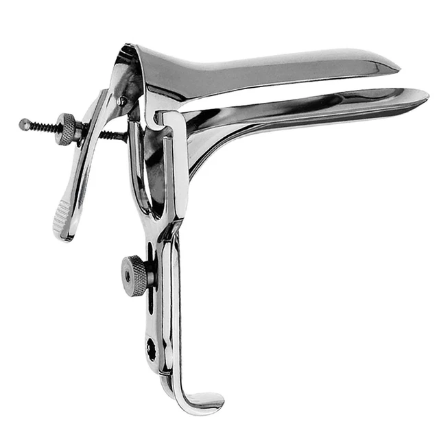 Surgical CE FDA Large Vagina Speculum Sliver Gynecology Graves New Medical