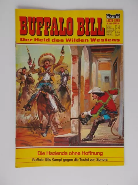 BUFFALO BILL - Lasso Band Nr. 188 - (Wäscher) Bastei, Comic / Z. 2-3