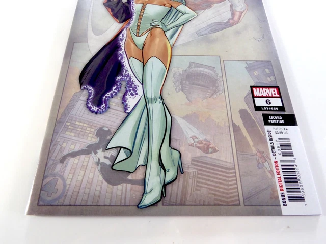 Marvel INVINCIBLE IRON MAN (2023) #6 2nd PRINT Emma FROST Cover NM Ships FREE! 3