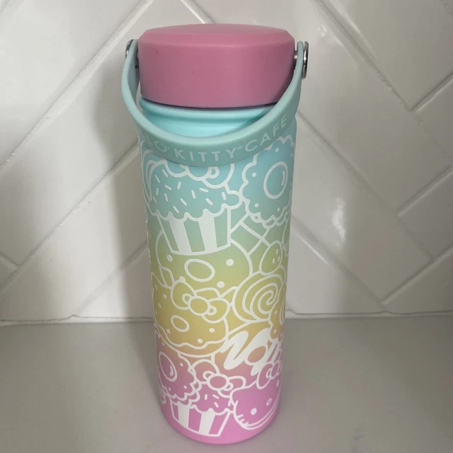 HELLO KITTY GRAND Cafe Rainbow Pastel Signature Stainless Steel Thermos