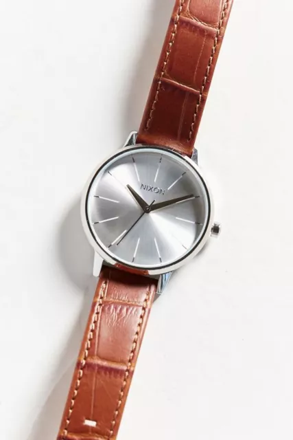 NEW Nixon Kensington Leather Watch MSRP: $125