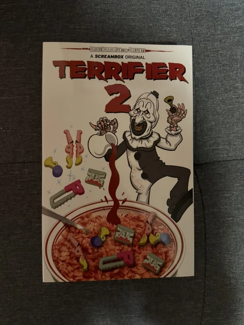 TERRIFIER 2 ART Crispies Cereal Box Vhs £77.57 - PicClick UK