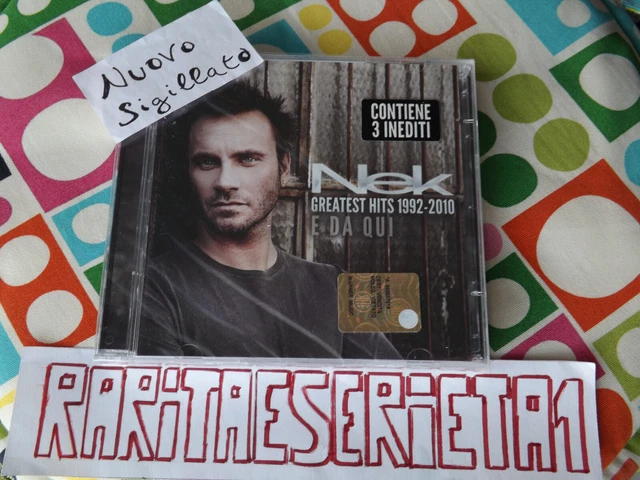 NEK - Greatest Hits 1992-2010 Doppelalbum - Italienischer Pop
