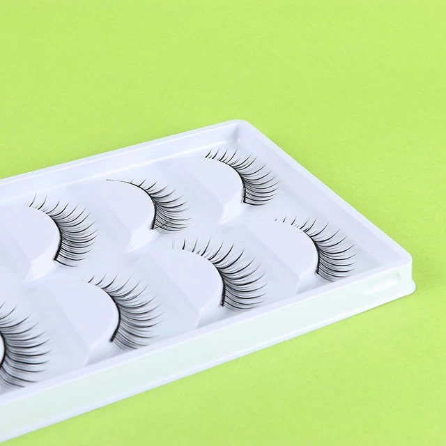 Extension Black Makeup Soft Natural Fake Handmade Eye Lashes False Eyelashes