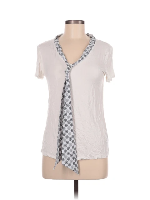 Jason Wu for Target Women White Short Sleeve T-Shirt M
