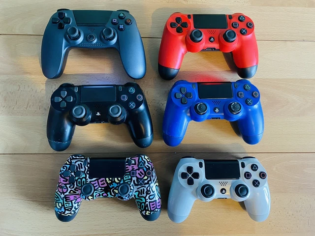 lot de 6 manettes sony PlayStation 4 pour pièces détachées