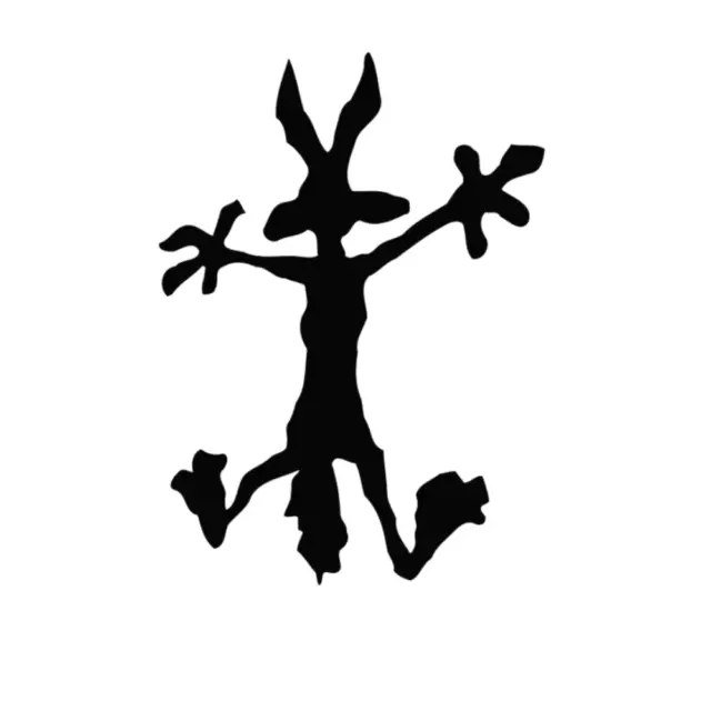 WILE E COYOTE   Decal Vinyl Sticker Car Wall Laptop Door