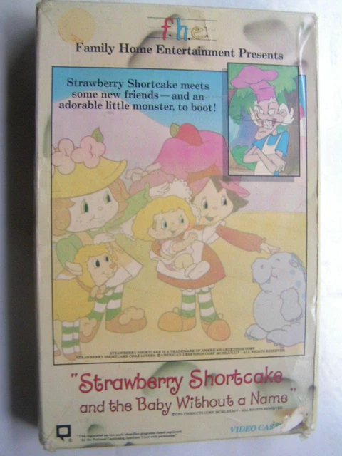 VHS STRAWBERRY SHORTCAKE And Baby Without A Name Strawbery Shortcake vhs-strawberry-shortcake-and-baby-without-a-name-strawbery-shortcake