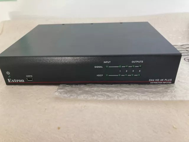 EXTRON DA4 HD 4K PLUS , DISTRIBUTION AMPLIFIER, HDMI Splitter, RS232