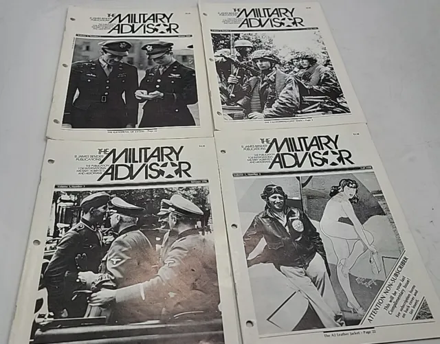 The Military Advisor Magazine 1989 Vol 1 Number 1-4 The Gathering of Eagles