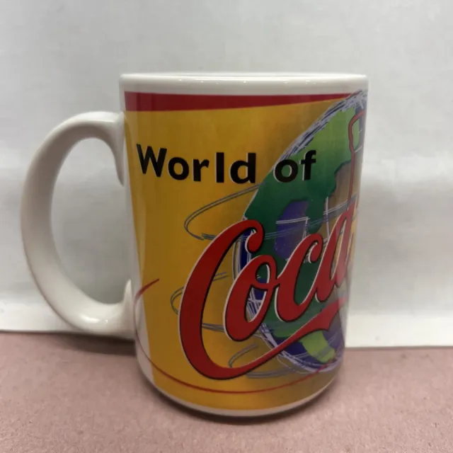 VINTAGE 1999 WORLD OF COCA COLA ATLANTA Large MUG Ceramic