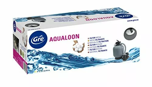Gre AQ700 - Mezzo filtrante Aqualoon per piscina, 700 grammi (w7P)
