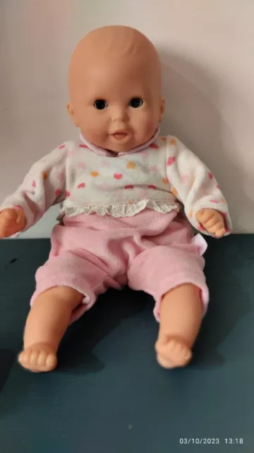 Baby Lovely Poupée qui pleure poupon bébé interactif 23cm lapin