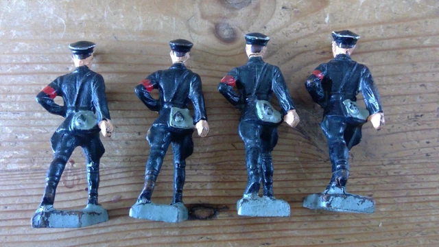 LOT OF 11 TOY SOLDIERS - LINEOL ELASTOLIN LEYLA - Karl Häuser