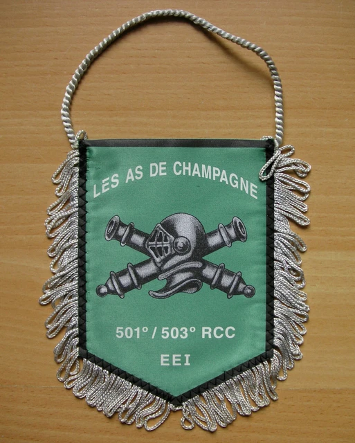 FANION 501 / 503 Rcc Regiment De Chars De Combat Eei Cavalerie EUR 6,00 ...
