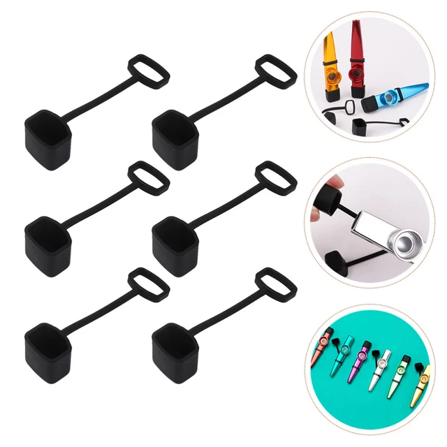 6 piezas protector protector de silicona Kazoo - cubierta de prueba