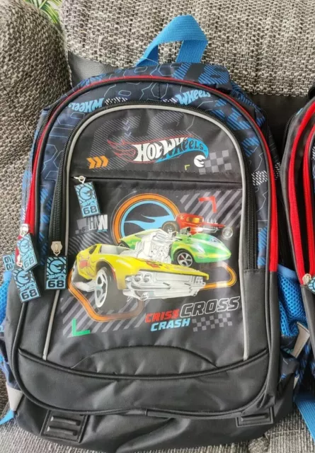 New Hot Wheels BackPack School Travel Cars