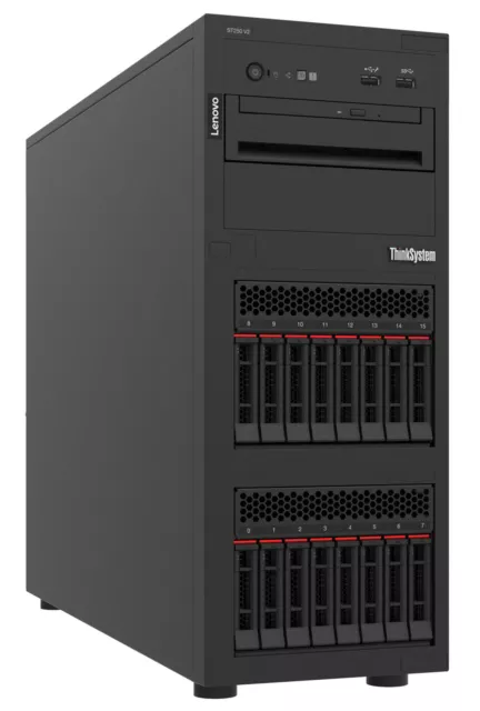 ThinkSystem ST250 V2 7D8F - Server - Tower - 4U - 1 via - 1 x Xeon E-2378/2...