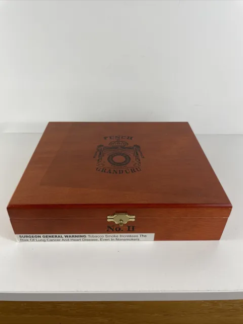 Vintage Punch Grand Cru Premier Seleccione Deluxe Nice Wood Cigar Box-No11