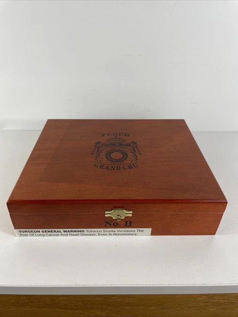 Vintage Punch Grand Cru Premier Seleccione Deluxe Nice Wood Cigar Box-No11