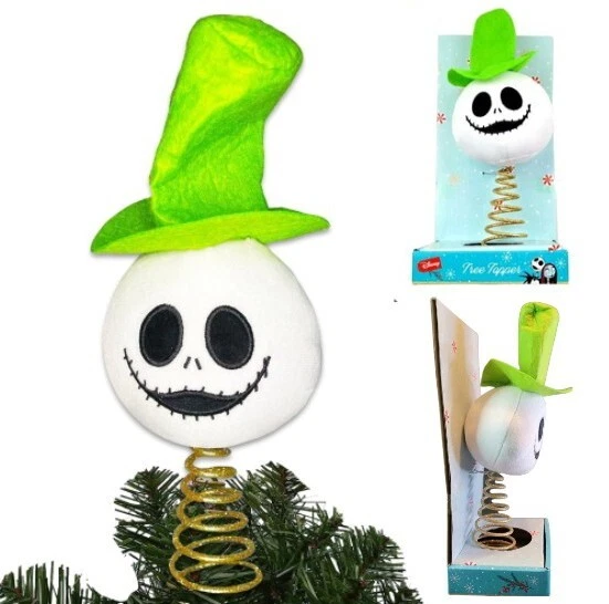 TREE TOPPER NIGHTMARE Before Christmas Jack Skellington 10" Decor