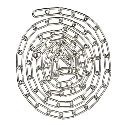 Aspen Creative 21105-21,Steel 10 Feet Heavy Duty Chain for Hanging Up Maximum...