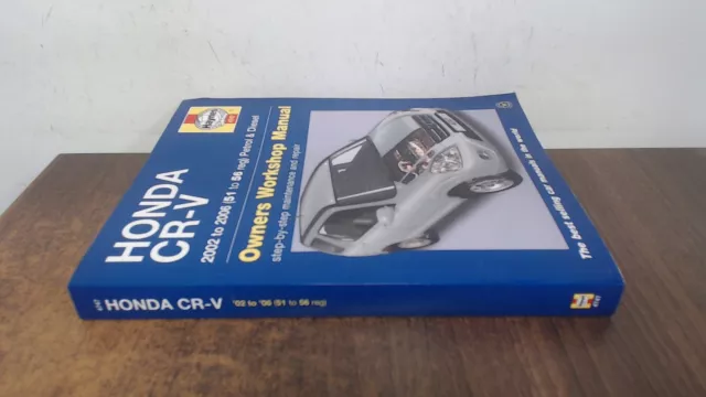 Honda CR-V Petrol and Diesel (02 - 06) Haynes Repair Manual (Pape