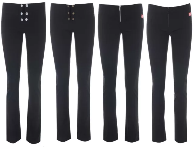 MISS SKINNY GIRLS black stretch hipster skinny sexy school