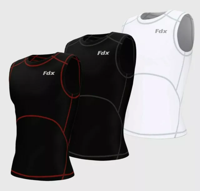 Men's Compression Armour Base Layer Top Half Sleeve Thermal Gym Sports Shirt uk 2