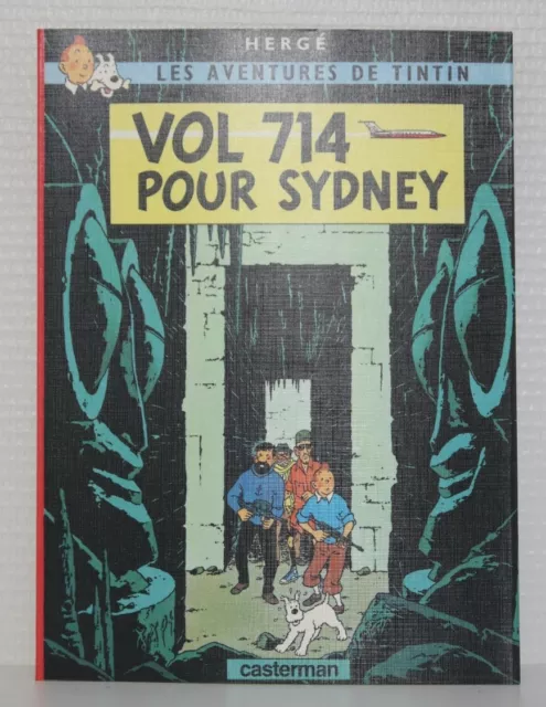 BD - Album TINTIN - VOL 714 POUR SYDNEY - Hergé - Casterman - édition souple