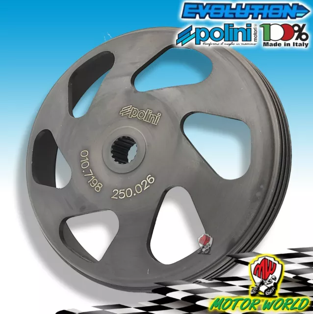 250.026 Campana Frizione D.107 Evolution 2 Scooter Yamaha Minarelli 50 Polini