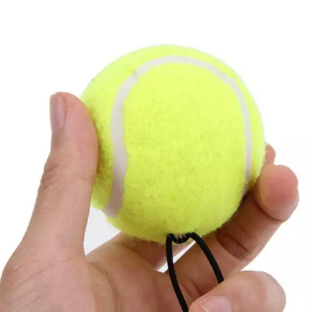 Tennis Training Ball With Elastic Rope Ball On Elastic String Practice N B7D9