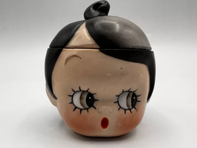 Schafer & Vater-Chloe Preston-Googly Eyed-Bisque-Peek-A-Boo-Boy Lidded Box