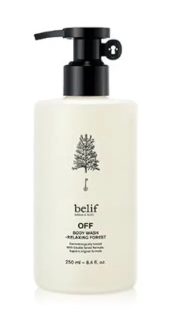 Belif Off Body Wash - Relaxing Forest 250ml Moiturizing K-Beauty