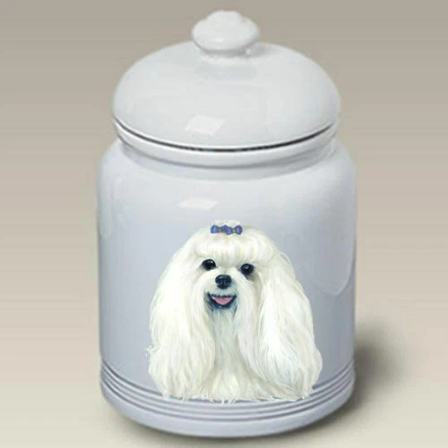 Maltese Ceramic Treat Jar LP 45041