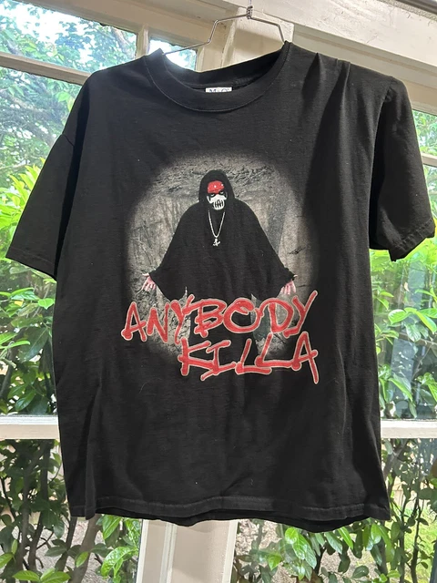 Y2K Anybody Killa Abk T-Shirt Size L Icp Psychopathic Records Dirty History Era Y2K Anybody Killa Abk T-Shirt Size L Icp Psychopathic Records Dirty History Era