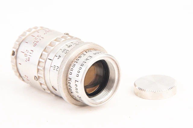 RARE VINTAGE KODAK CINE EKTANON LENS 38mm F/2.8 Lumenized