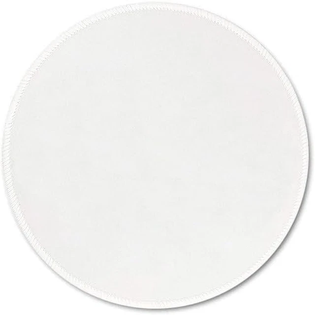 ROUND MOUSE PAD with Stitched Edge,Non-Slip Rubber Base,Premium ...