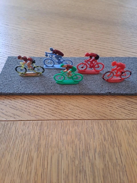 TOUR DE FRANCE Alu Salza 1/32 - Lot De 10 Coureur Cycliste Ancien Jouet Metal EUR 70,00 - FR