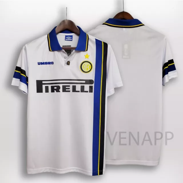 Internazionale (Inter Milan) 1970-1971 Retro Football Shirt - XXL (Fits Chest 44 - 48) - TOFFS