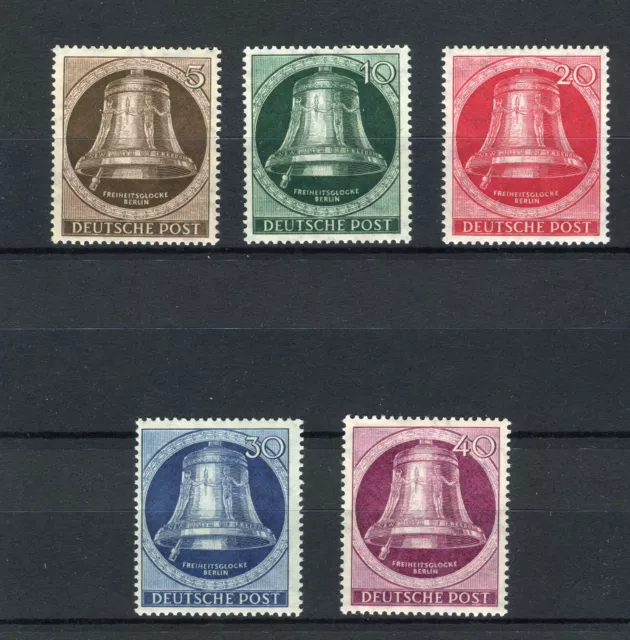 Berlin 75-79 Freiheitsglocke Klöppel Links  Satz postfrisch (8467)