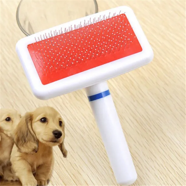 Pet Puppy Dog Cat Hair Care Tools Grooming Trimmer Fur Comb Brush Slicker Tools