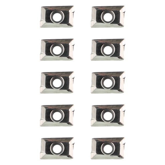 Plaquettes De Tournage Carbure 16IR AG60 1125 - Pour Semi-finition Et Finition - Lot De 10 - Revêtement CVD/PVD - 2