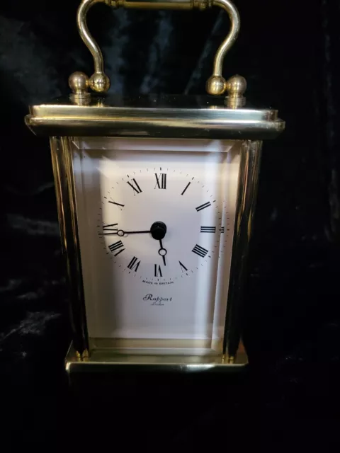 Carraige Clock Solid Brass 1463grams