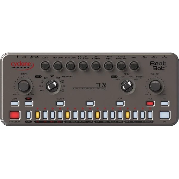 BEAT BOT TT78 Cyclone analogic Analog Drum Machine Clone CR78