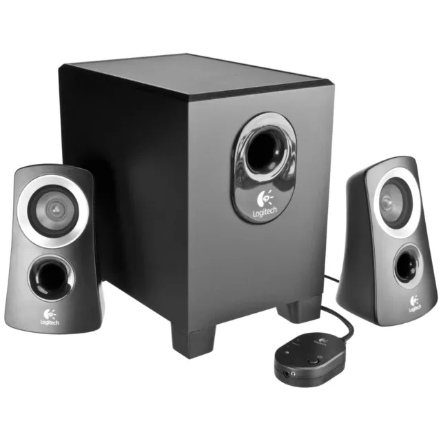 Logitech Z313, PC-Lautsprecher, Boxen, Lautsprechersystem mit subwoofer schwarz